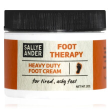 SALLYEANDER Crema Terapéutica para Pies - 2oz - Fórmula Sanadora con Aceite Esencial - Aceite de Árbol del Té, Menta y Hierbas