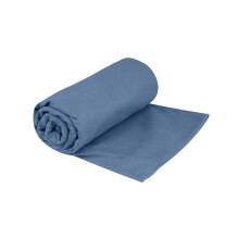 Asciugamano Sea to Summit Drylite, Asciugamano Leggero per Campeggio e Viaggio, Medio (20 x 40 pollici), Blu Moonlight