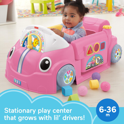 Fisher-Price Fisher-Price - Smart Stages Car, Pink 1