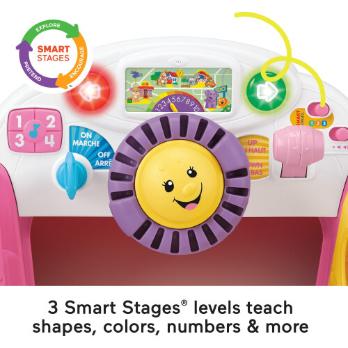 Fisher-Price Fisher-Price - Smart Stages Car, Pink 2