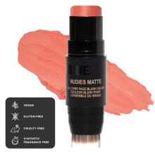 Nudestix Nudies Matte Cream Blush Stick 3-in-1 All Over Gesicht - Blush Stick für Wangen, Augen und Lippen