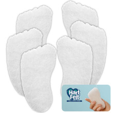 HartFelt Voet Exfoliërende Spons | Chemische Vrije Voet Scrubbers voor Zachte Voeten |