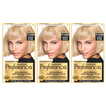 L'Oreal Paris Superior Preference Luminous Fade-Defying Permanent Hårfärg, Ljus Natural Blont 9.5NB