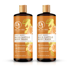 DR. JACOBS NATURALS Gel de Ducha Natural de Naranja & Jengibre para Piel Seca y Sensible