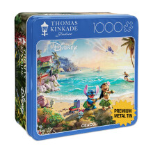 Buffalo Games Ceaco - Disney - Thomas Kinkade - Lilo och Stitch - 1000-delars pussel