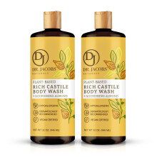 DR. JACOBS NATURALS Gel Douche Almond Naturel pour Peau Sèche et Sensible, Ingrédients Végétaux