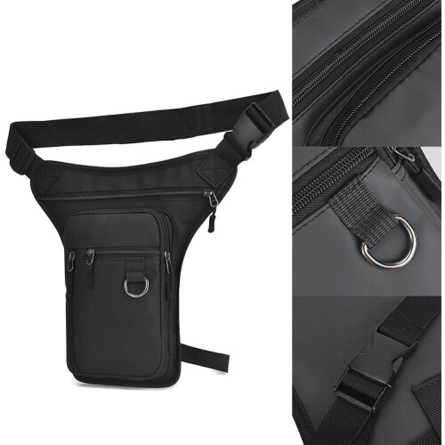 Biker's Essential and Functional Motorcycle Leg Bags with Capabilities 1