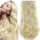 Estensioni Sintetiche Clip Bionde 18" Mossi 5 Oz per Donne 1