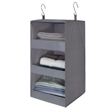 GRANNY SAYS 3-Shelf Hanging Closet Organizer and Storage Collapsible
