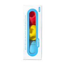 Fat Brain Toys MOX 3-Set Primary van MOLUK - Sensorische ballen Creatief spelen vanaf 0 jaar
