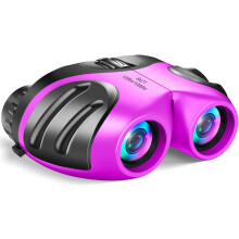 JOUONS! Jumelles Compactes 8x21 Résistantes Idéales pour Enfants de 3 à 9 Ans