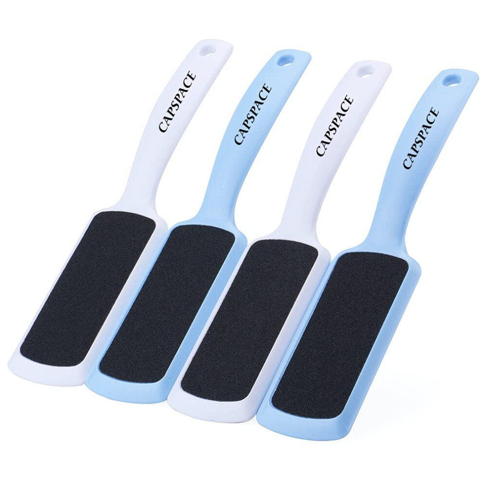 Capspace Pedicure Foot Rasp File Callus Remover Double-Sided Colossal Foot Rasp Foot File And Callus Remover For Dead Skin (Pack Of 4)