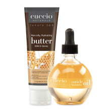 Cuccio Naturale Luxus Spa Hydration Essentials Set - Nährend und beruhigend - Entspannende Wirkung - Milch