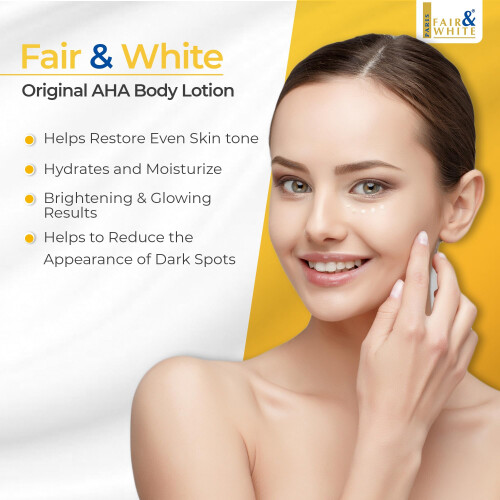 Fair & White Original AHA Body Lotion 500ml 2