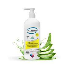GLY MIRACLE SUN SPF30 fnyvdo hidratl: hidratlja s vdi a szraz, repedezett bort szles spektrum UV-blokk segtsgvel  16 uncia srgabarack