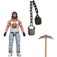 Mattel Minecraft Actionfigur & Tillbehörsset, Garrett Rörlig Karaktär Samlarobjekt Inspirerad av Minecraft Film, 3,25-tums Skala
