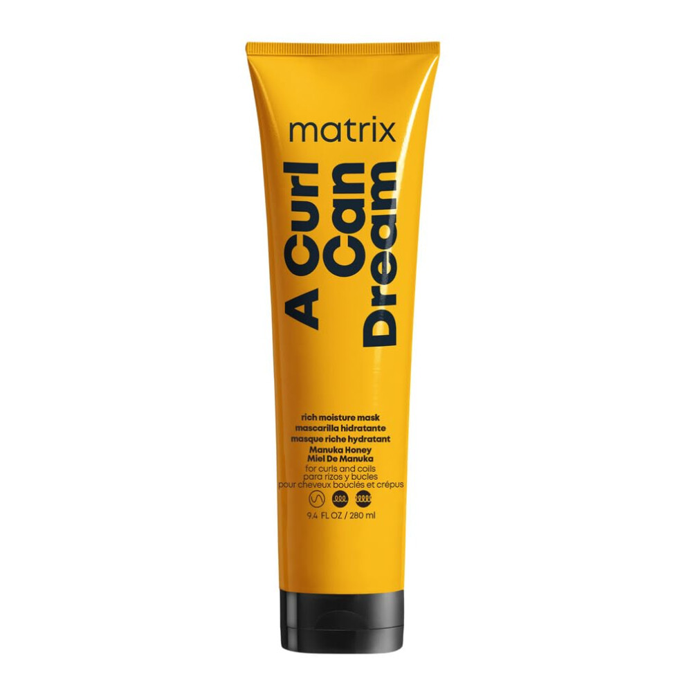 Matrix | Mask For Curly & Coily Hair, Intensely Hydrating, With Manuka Honey Extract, Total Results A Curl Can Dream, 280Ml