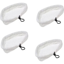 Set mit 4 Mikrofaser-Wischmopppads für H2O Mop Dampfmopps - FABLCREW