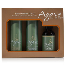 Agave Take-Home Haarverzorgingsset, Shampoo & Conditioner, 3 Oz, Olie Behandeling, 2 Oz, Voedende Formules