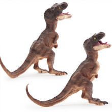 Gemini&Genius Giocattoli T-Rex Dinosaurio, Tyrannosaurus Rex cuccioli con mascella mobile, 4 pollici, regalo per bambini