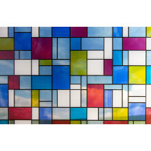 Fablon 67.5 cm x 2 m Roll Mondrian Self Adhesive Window Film