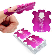 200pcs Forme Unghie Adesive per Gel Ricostruzione Unghie