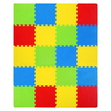 Kangler Kinder Puzzle Spielmatten, 20 Stück Extra große bunte Schaumstoff-Fliesen