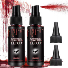 Halloweeni hamis vr spray, moshat hamis vr sminkkszlet Halloween valsghu hamis vr, tkletes vmprsmink bohcokhoz, Sfx-hez s Cosplay- s zo