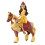 Mattel Poupée Mode Belle et Cheval Philippe de Mattel, Accessoires de Coiffure 3