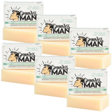 Grown Ass Man Co. - Fast Shampoo Bar 3 i 1: Hår, Skägg & Kropp - Plastfri & Ekologisk