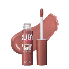 Ruby Kisses Lip Gloss Butter Bomb Gloss Μη Κολλώδες Λιπ Γκλος με Βιταμίνη Ε - 7.8mL (0.26 US fl.oz)