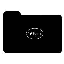 CardKingPro Spelkort Indelare Pack 16st | Skrivbara Flikar | 100 x 70mm | Indekserade Kort