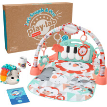Fisher-Price Newborn Baby Kit Lets Snuggle & Play Set Developmental Toys with Activity Guide for Infants Ages 0+ Months