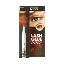 Lash GLUEliner, Black, 2-in-1 Felt-Tip Eyelash Adhesive and Eyeliner, Matte Finish, Foolproof Application