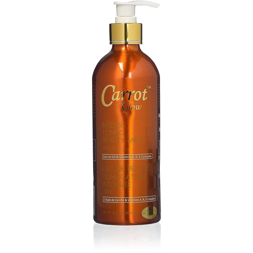 Carrot Glow Intense Toning Beauty Milk 500Ml