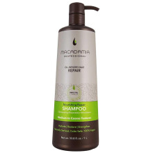 Pflegendes Reparatur-Shampoo mit Macadamiaöl, Unisex – 1 Liter (33,8 oz)