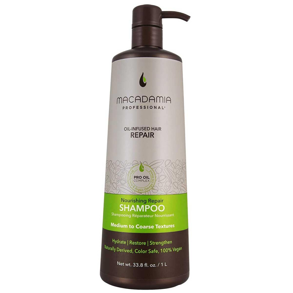 Photos - Hair Product Macadamia Natural Oil Professional Nourishing Moisture Shampoo 1000ml MAM100202