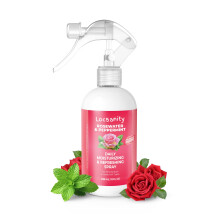Locsanity Täglicher Feuchtigkeitsspray mit Rosenwasser und Pfefferminze für Locs und Dreads - Natürliche Pflege (8oz)