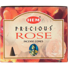 HEM - Kostbare Rozen Wierook Kegels - Verpakking van 12