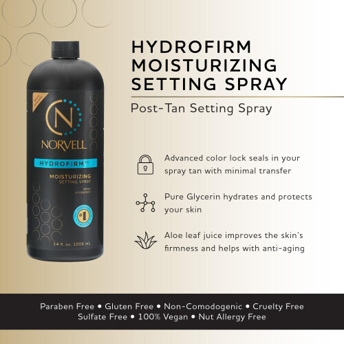 Norvell Post Tanning Hydrofirm Spray 34 fl.oz. - Professionele Hydraterende Spray voor Zelfbruiners 1