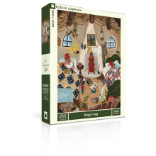 New York Puzzle Company Lor? Pemberton Stay Cozy Lor 1000 darabos kiraks csaldi jtkestekhez? Pemberton