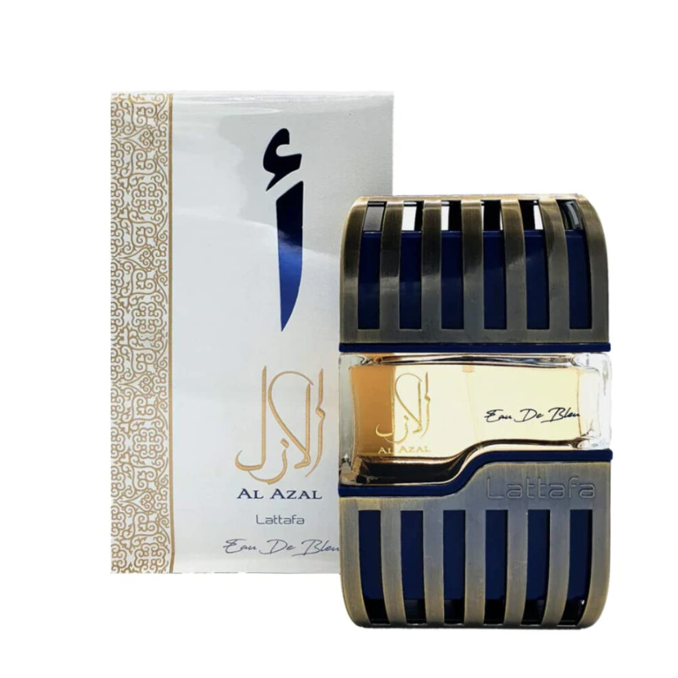 Lattafa Men's Perfume Edp Al Azal Eau De Bleu 100 Ml