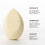 JUNO & Co. Mikrofaser Make-up Schwamm, Dual Layer Technologie für makelloses Make-up (Cloud) 3