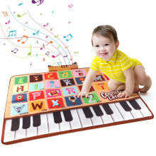 Tappeto Musicale per Bambini Bluejay, Pianoforte Elettronico con 26 Lettere