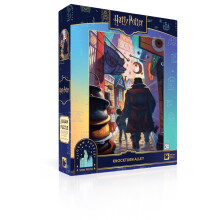 New York Puzzle Company Harry Potter Knockturn Alley 1000 darabos kiraks csaldi jtkestekre