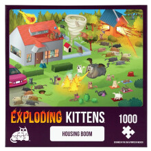 Exploding Kittens Puzzle Housing Boom 1000pcs - Board Game