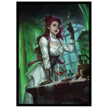 Fantasy North - Claudia Hest - Mutagista Maniaca - 100 Fundas Mate Suaves para TCG -