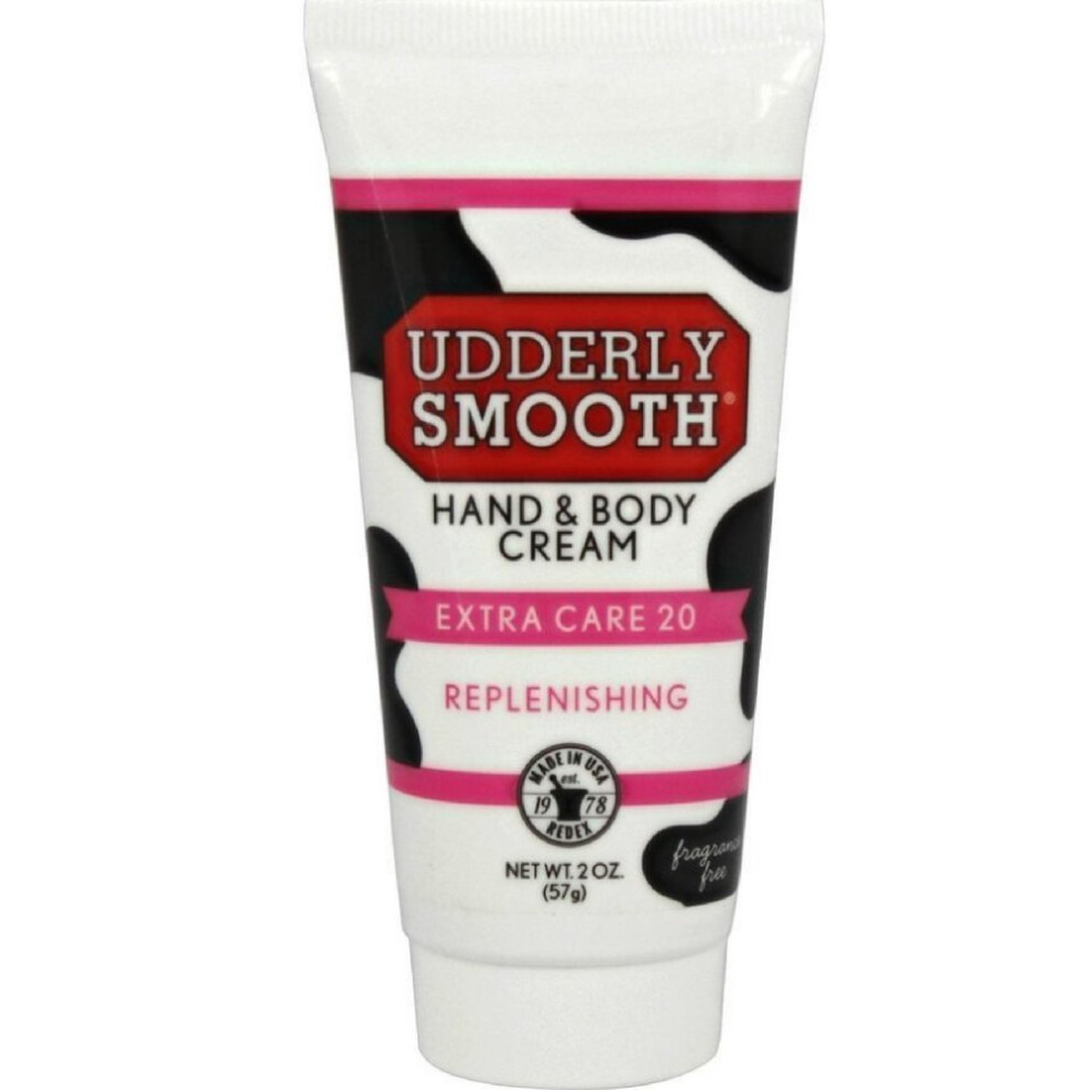 Udderly Smooth Cream Udder Skin Moisturizer 2 Ounce Tube