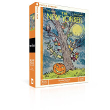 New Yorker Moonlit Mischief - 500 Teile Puzzle für Erwachsene von William Steig