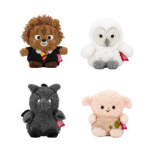 BumBumz Warner Brothers Harry Potter Bumz Plush 4-Pack - Juguetes de peluche coleccionables - de The Makers of Original Squishmallows - Edades 3+